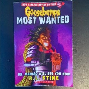 DR. Manic Will SEE YOU NOW by R.L Stine